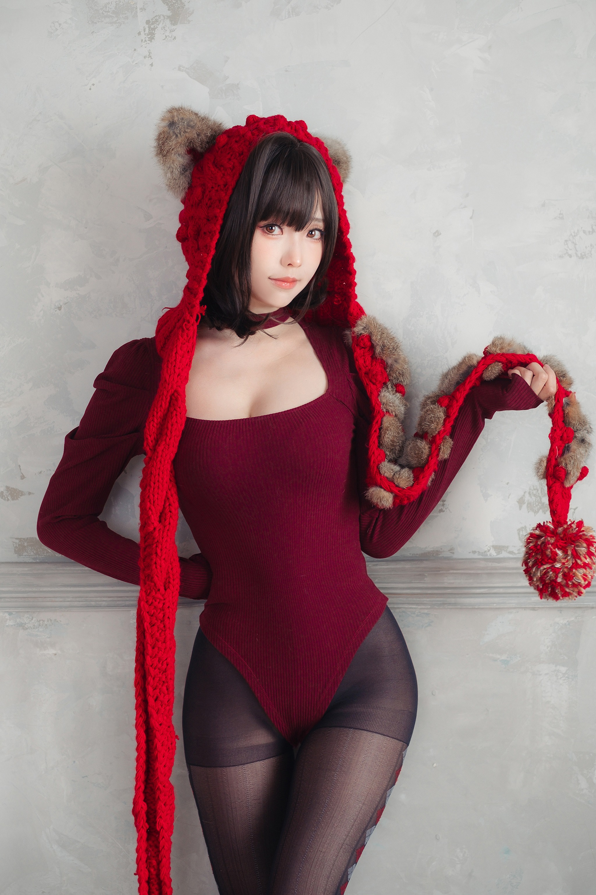 ElyEE子 - NO.158 红色 KNITTING[52P]-XikXak